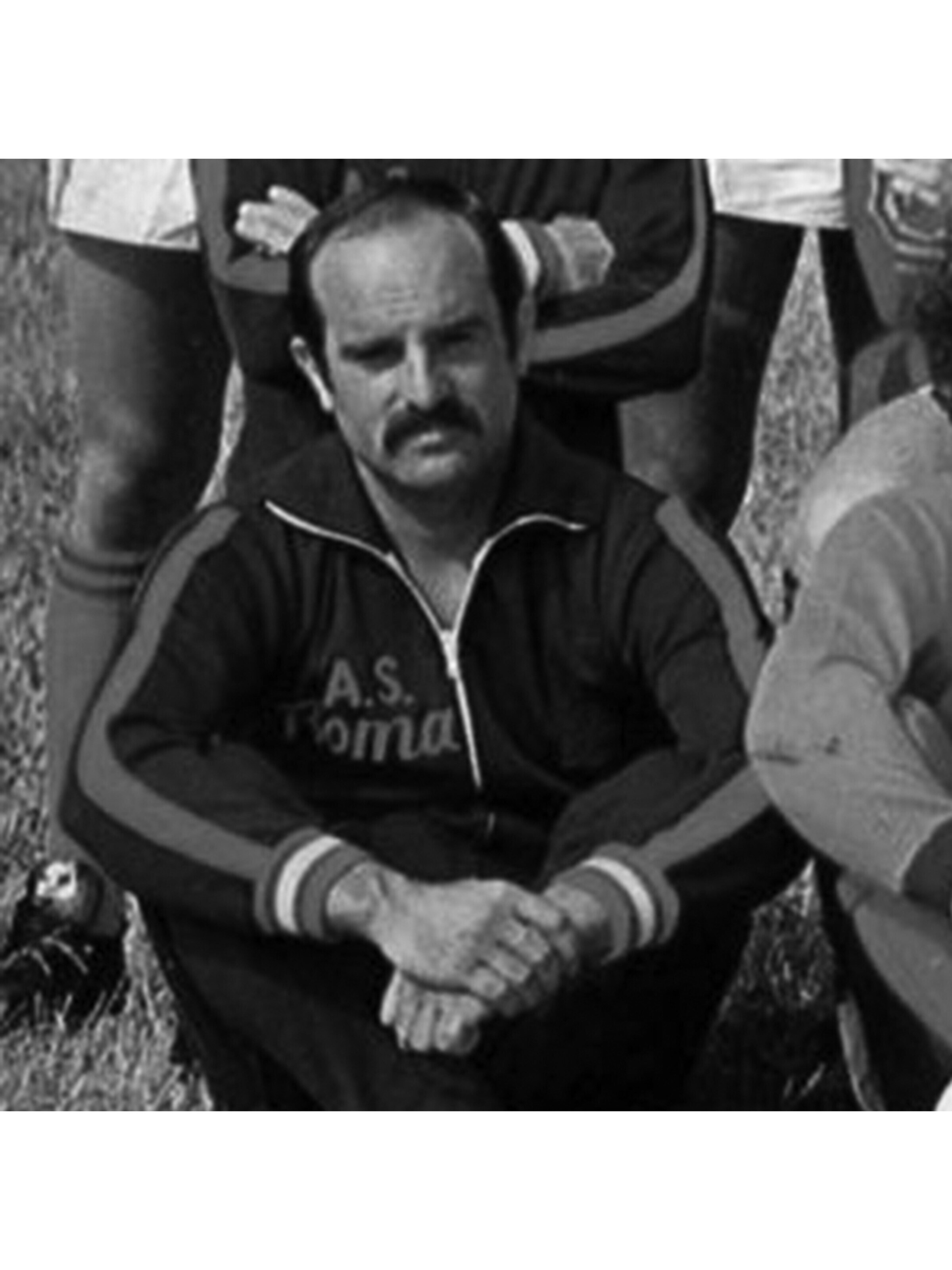 COPA FOOTBALL Sportjas 'AS Roma 1977 - 78 Retro Voetbaljack' in Zwart