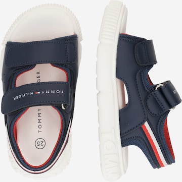 mėlyna TOMMY HILFIGER Atviri batai