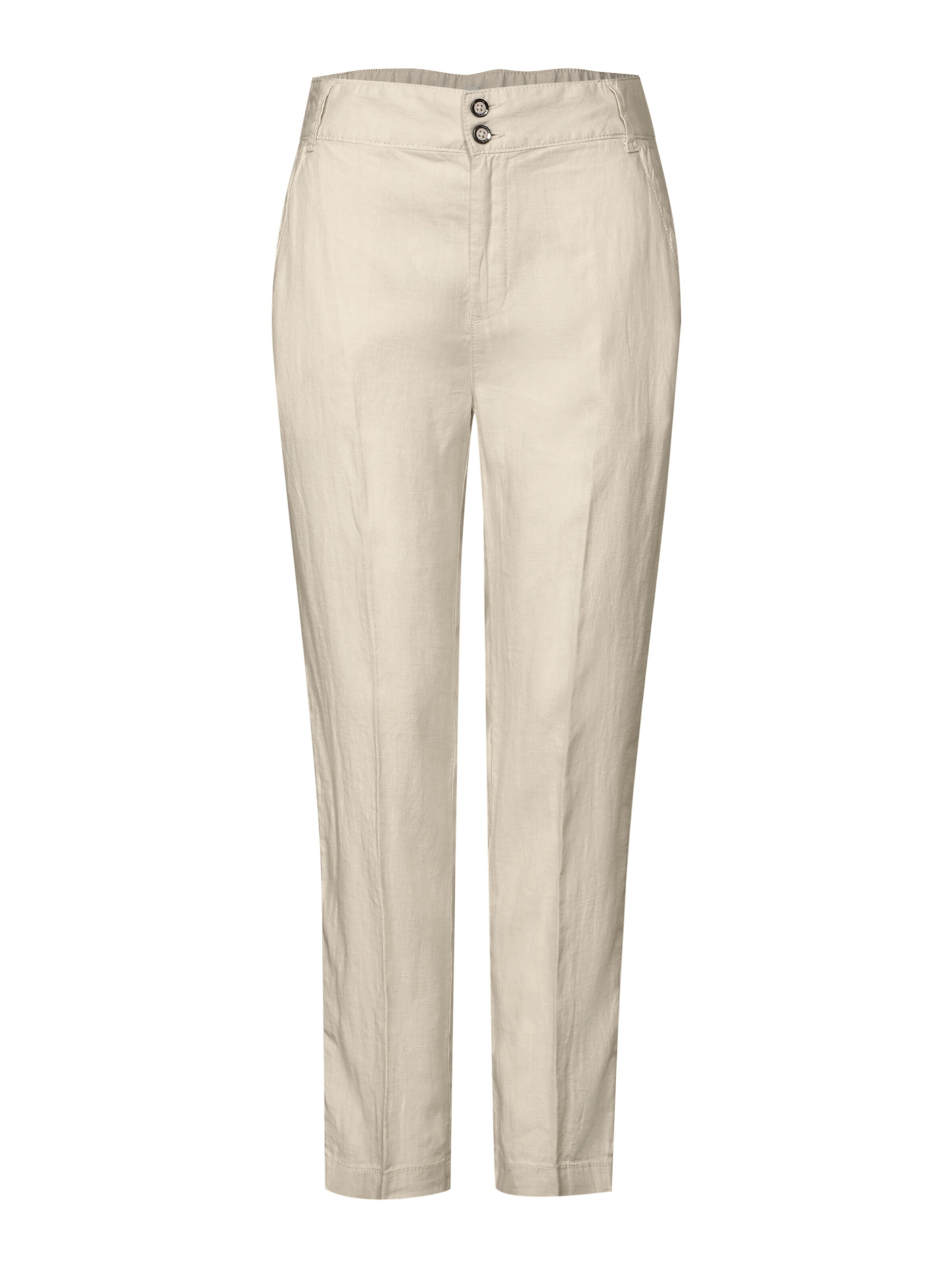 STREET ONE Regular Trousers in Beige: front