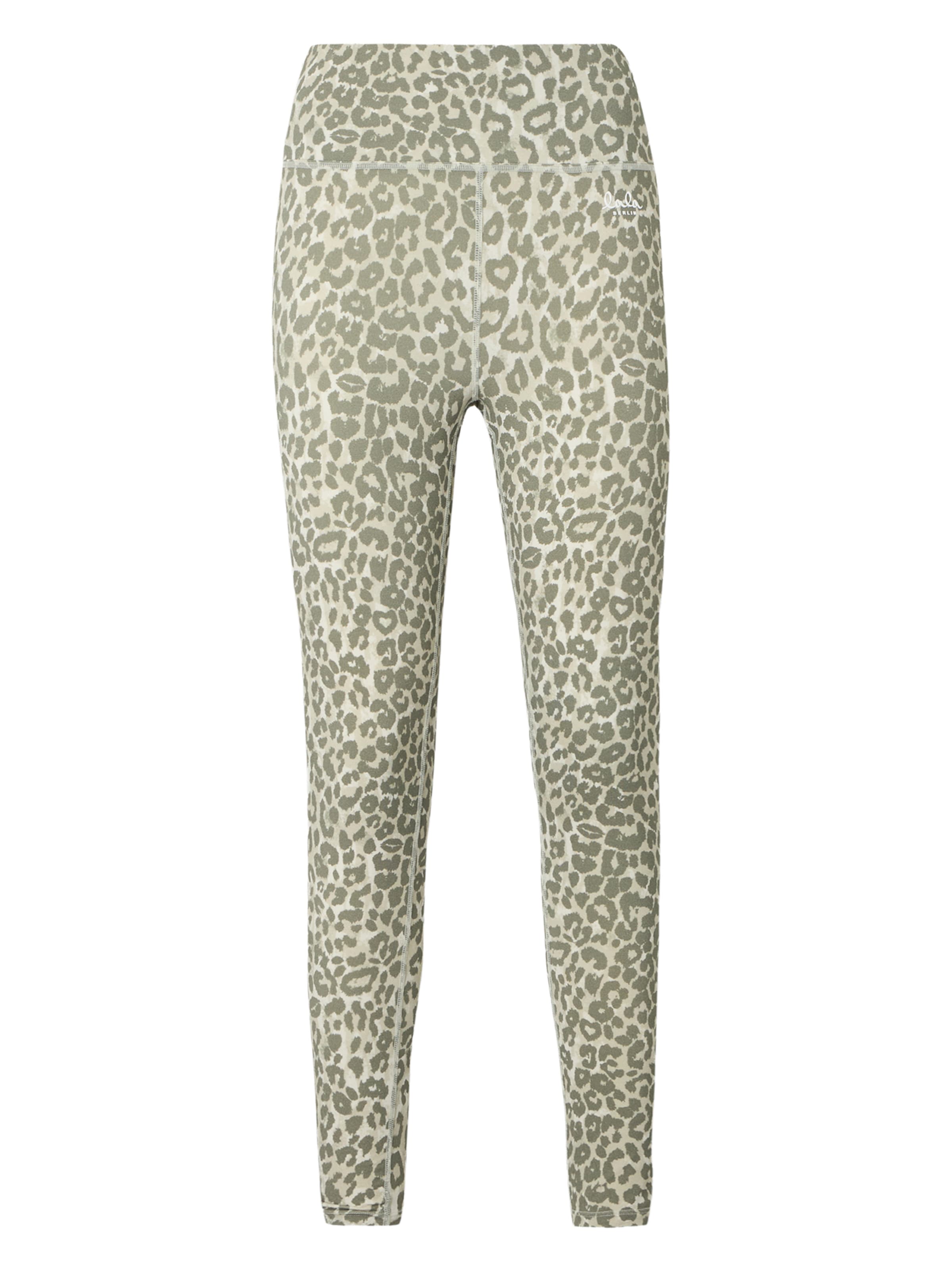 Lala Berlin Skinny Leggings 'Lea' in Groen: voorkant