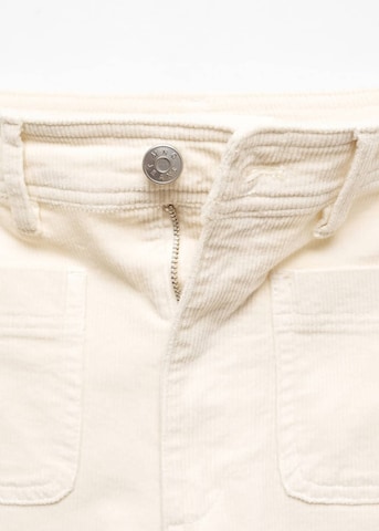 Wide Leg Jean 'Catherip' MANGO en blanc