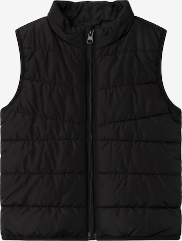 Gilet NAME IT en noir : devant