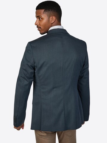 PIERRE CARDIN Slim Fit Sakko 'Grant' in melierter Optik in Blau