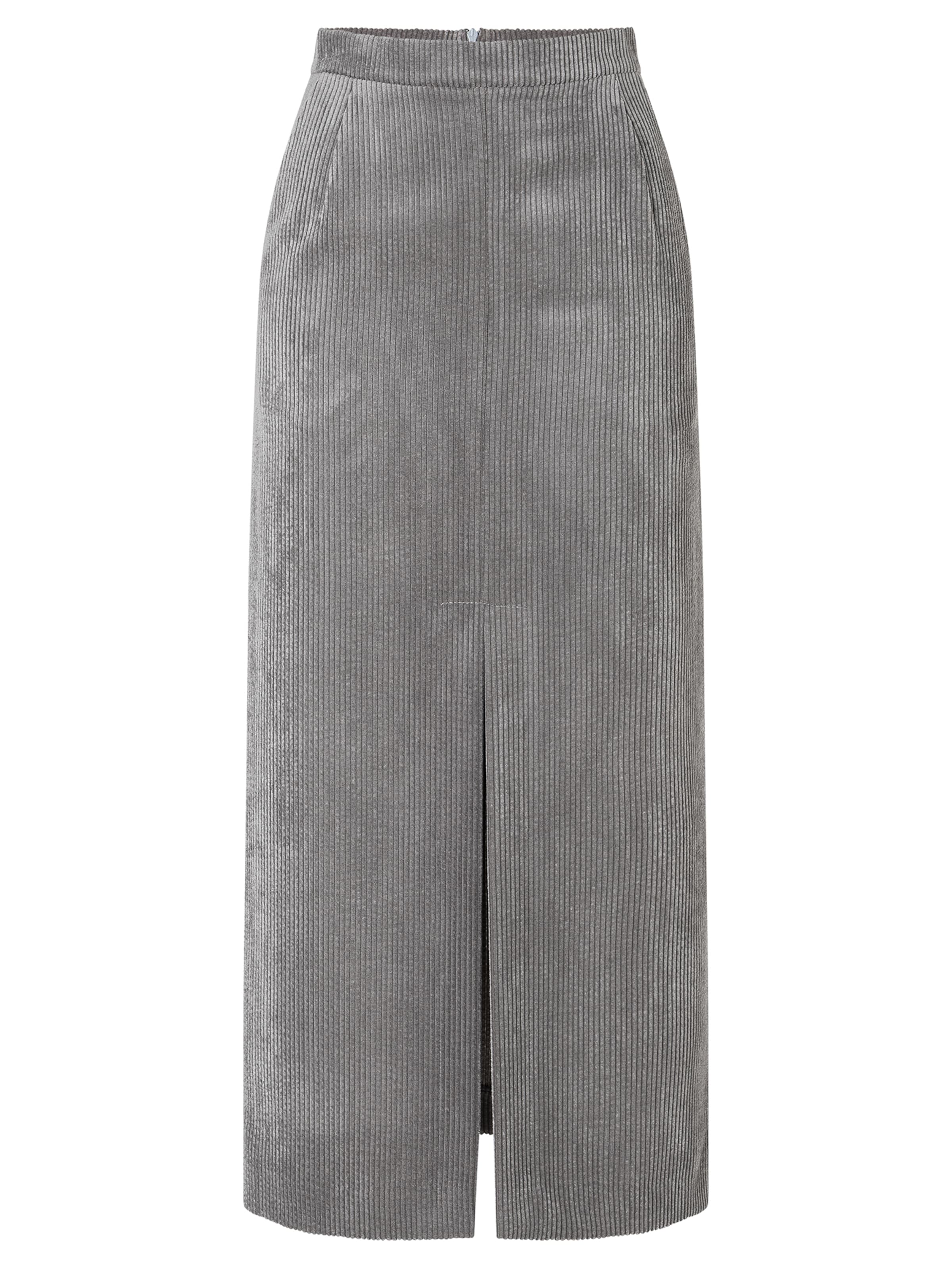 Ana Alcazar Rock 'Adisa' in Grau: Vorderseite