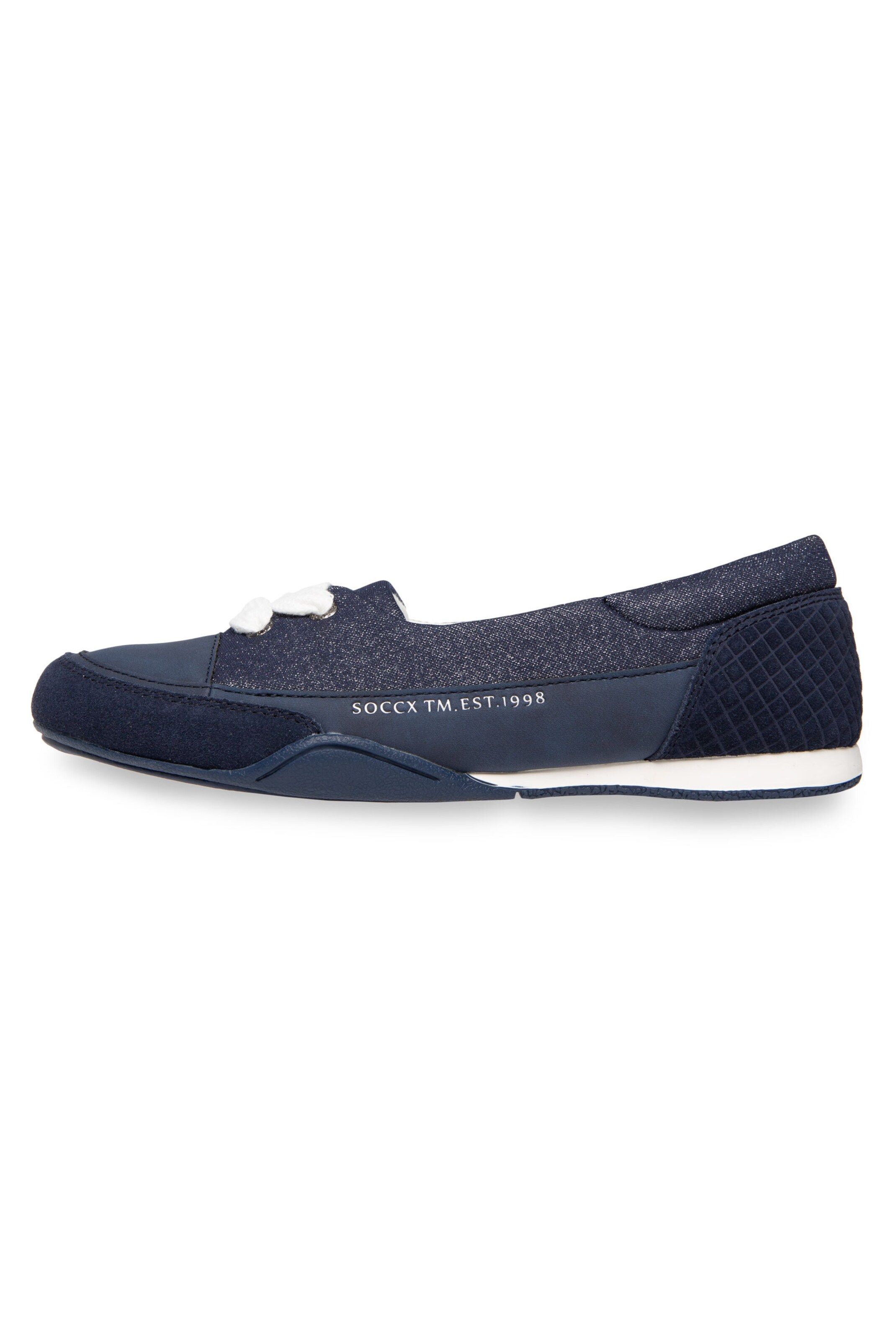Soccx Ballet Flats in Blue