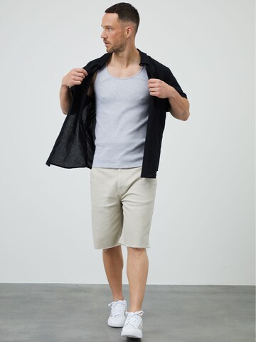 DAN FOX APPAREL Regular Shorts 'Jan' in Beige: predná strana