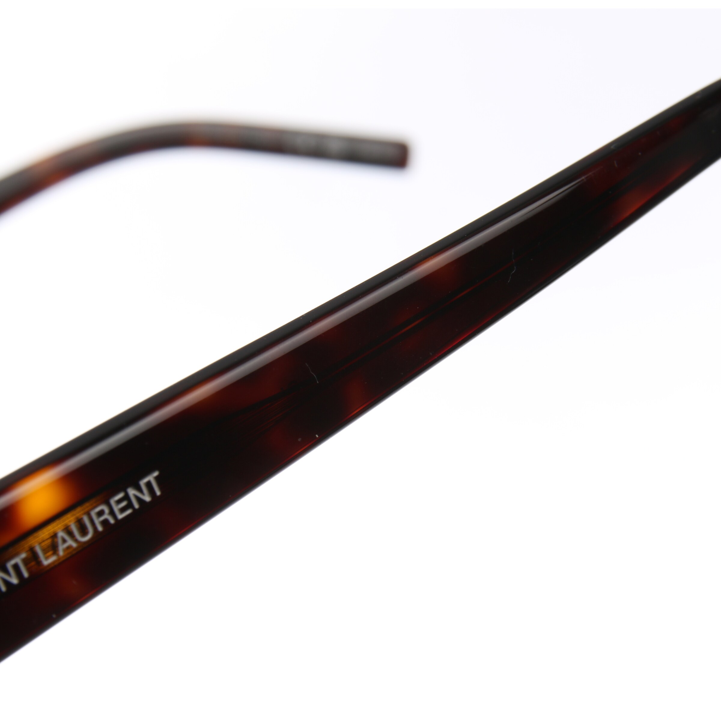 Saint Laurent Sonnenbrille One Size in Braun