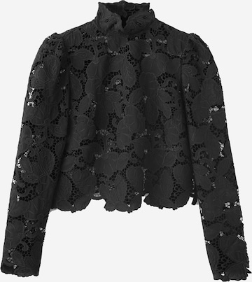 MANGO Blouse in Black: front