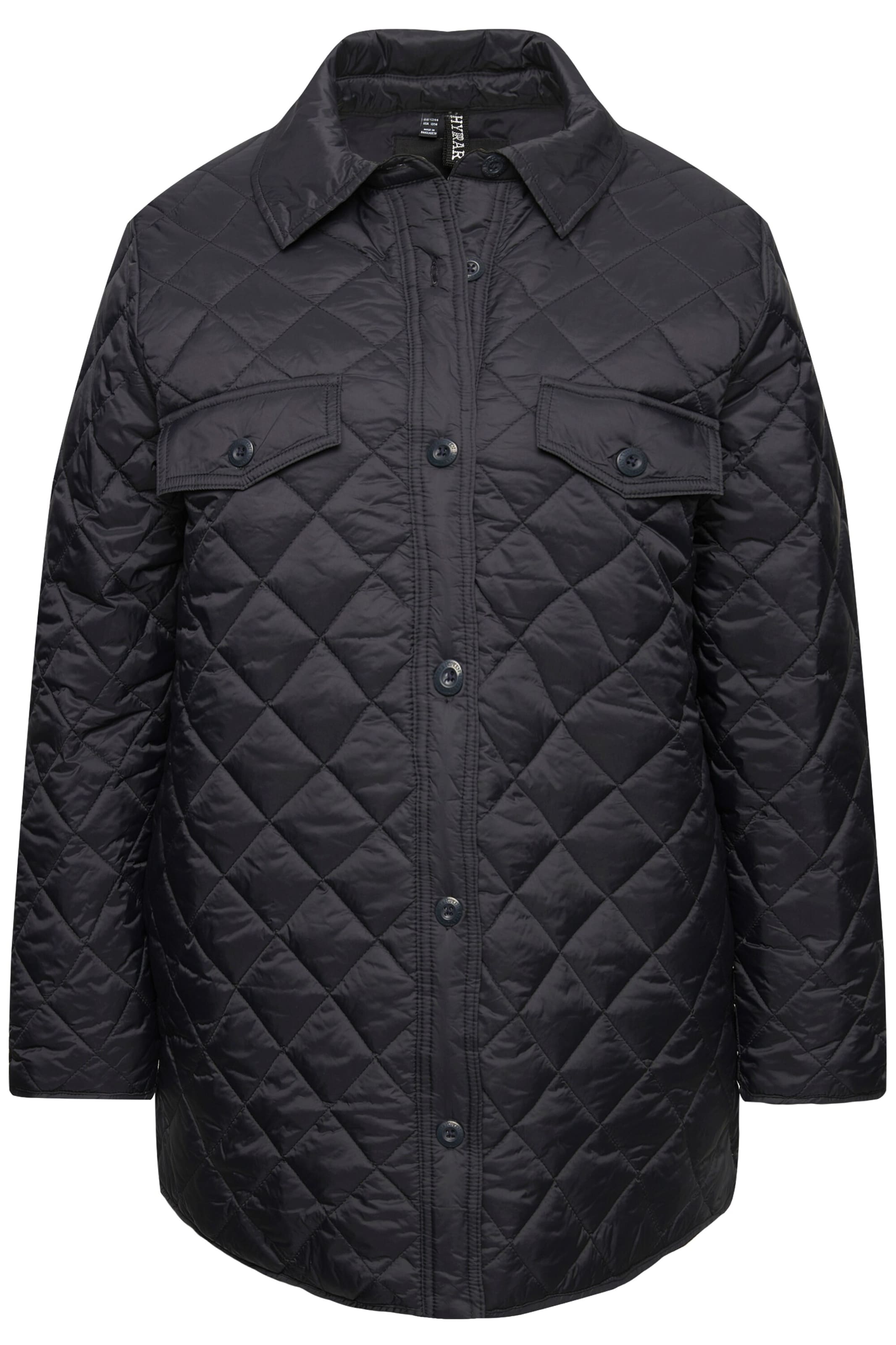 Ulla Popken Übergangsjacke in Schwarz: Vorderseite