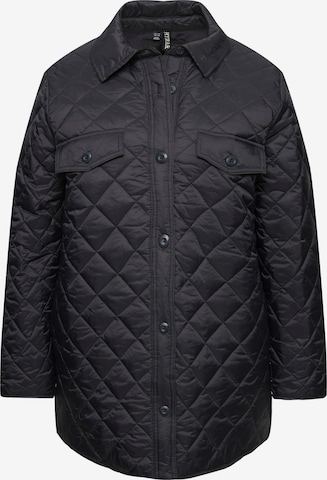 Veste mi-saison Ulla Popken en noir : devant