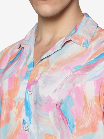 Campus Sutra Regular fit Button Up Shirt 'Juan ' in Mixed colors