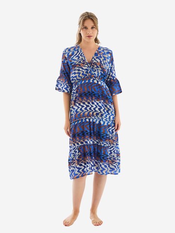 Goldenbay Kleid in Blau: Vorderseite