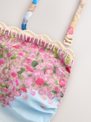 Next Bandeau Swimsuit in Blue