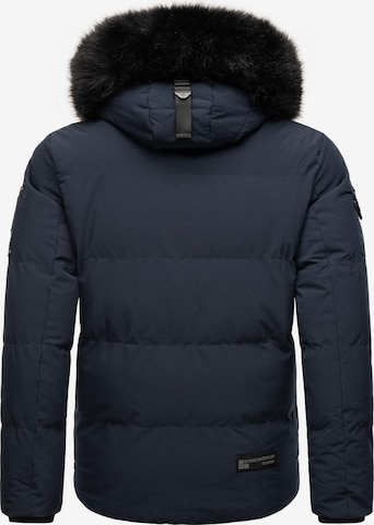 STONE HARBOUR Winter jacket 'Halvaar' in Blue