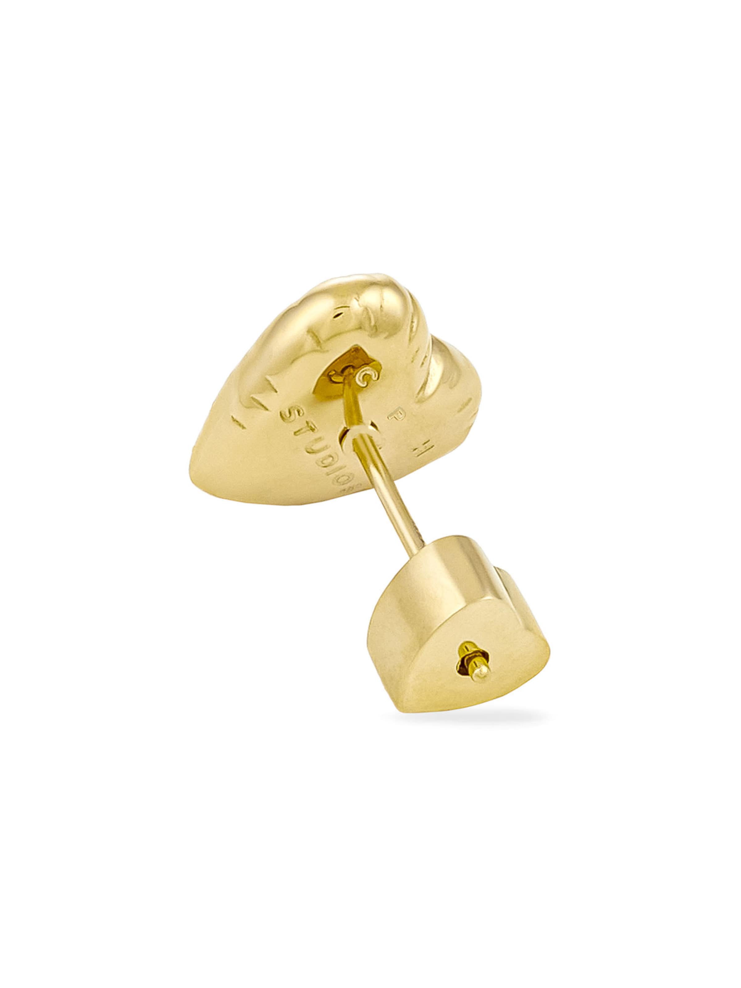 Copenhagen Studios Ohrringe 'Balloon Hearts' in Gold