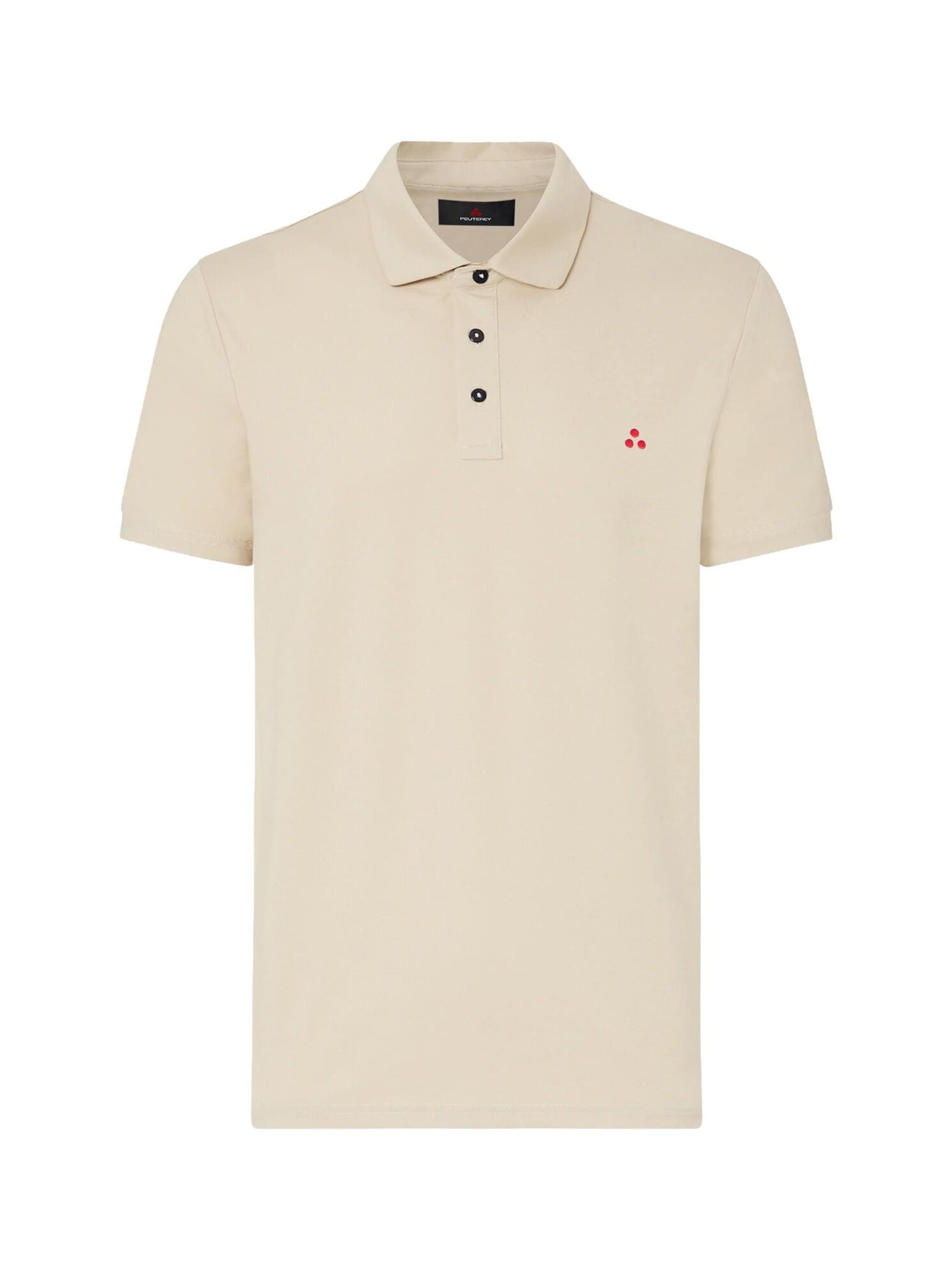 Peuterey Shirt 'PEUTEREY MEZZOLA 02 T-Shirt e Polo' in Beige: voorkant