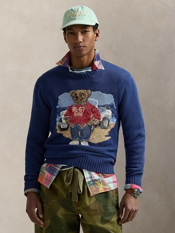 Polo Ralph Lauren Sweater in Blue: front