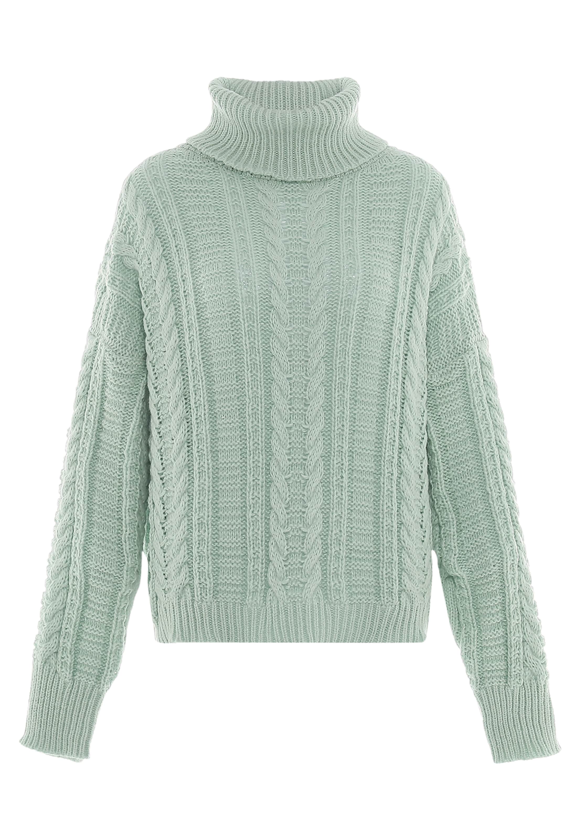 aleva Sweater in Green: front