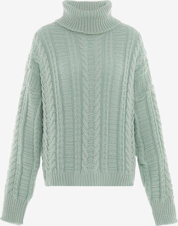 Pull-over aleva en vert : devant