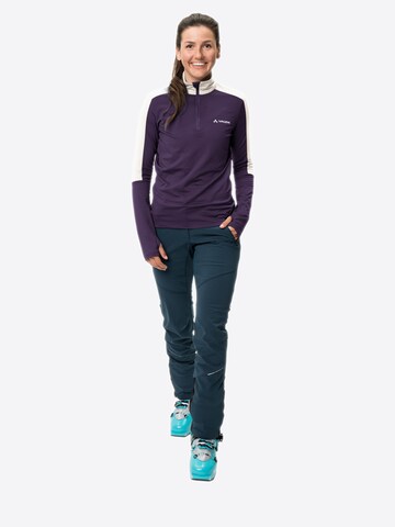 VAUDE Sporttrui 'Livigno' in Lila