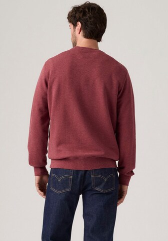 LEVI'S ® Regular Fit Sweatshirt in Rot