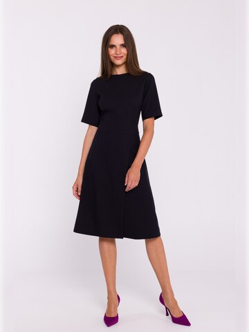 Stylove - Vestido en negro: frente