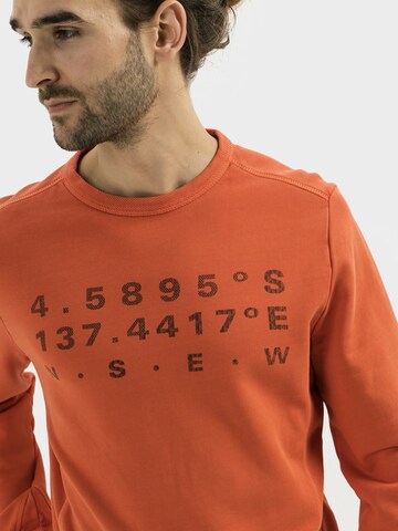 CAMEL ACTIVE Sweatshirt in Orange