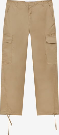 Pantaloni cu buzunare Pull&Bear pe bej închis, Vizualizare produs