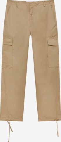 Pull&Bear Loosefit Hose in Beige: predná strana