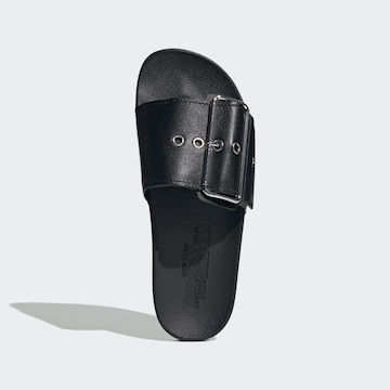 ADIDAS ORIGINALS Pantolette 'Adidas x Jeremy Scott Adilette' in Schwarz