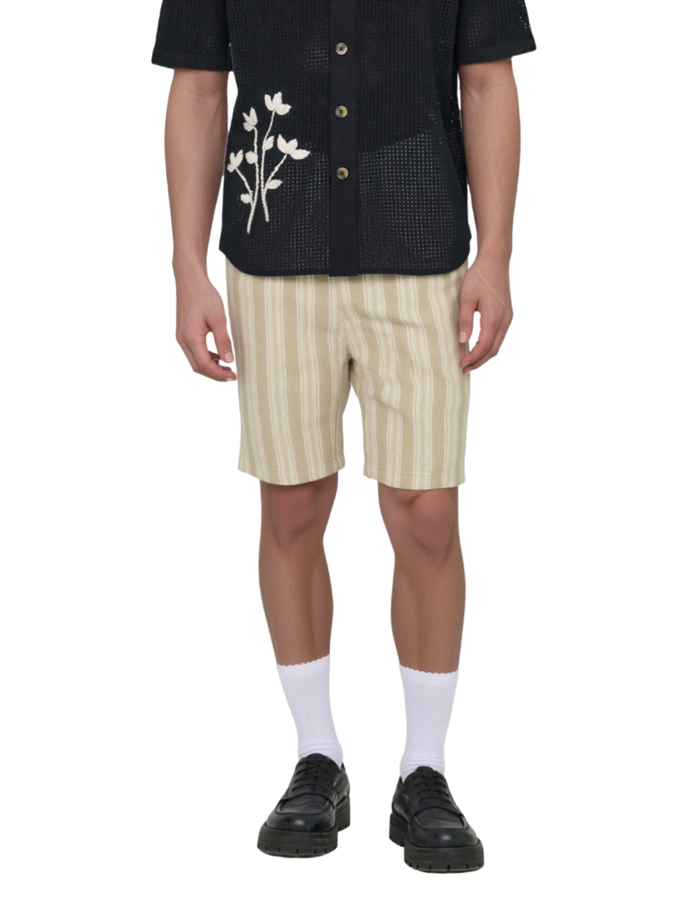 Only & Sons Regular Hose in Beige: Vorderseite