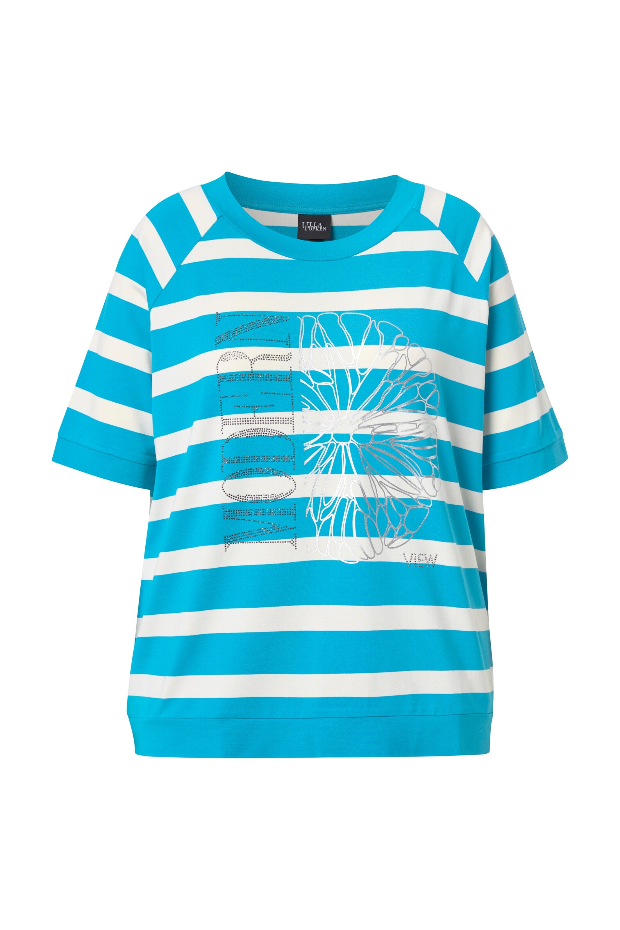 Ulla Popken Shirt in Blue / White, Item view