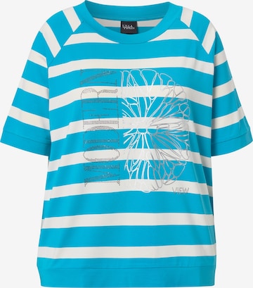 Ulla Popken Shirt in Blau: Vorderseite