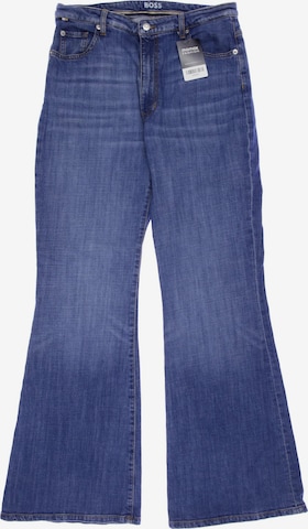 BOSS Black Jeans in 30 in Blue: front