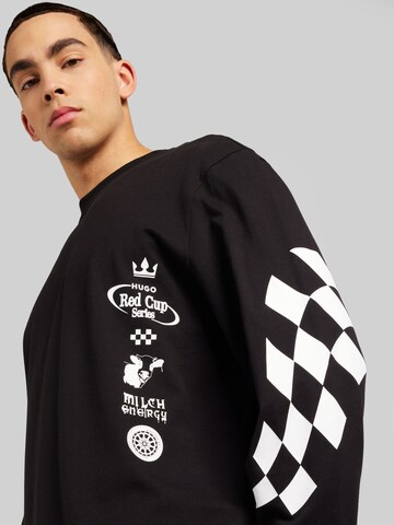 HUGO - Sudadera 'Dasino' en negro