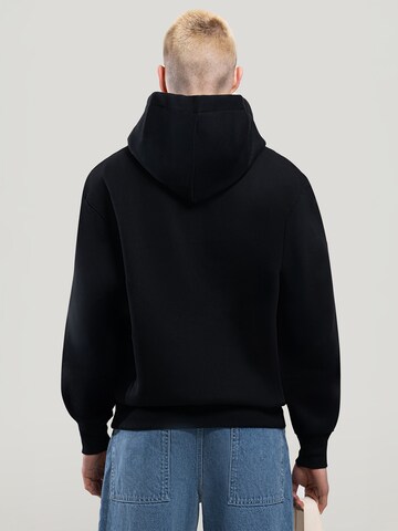 MAD TIGERS Sweatshirt 'Black Tigers' in Black