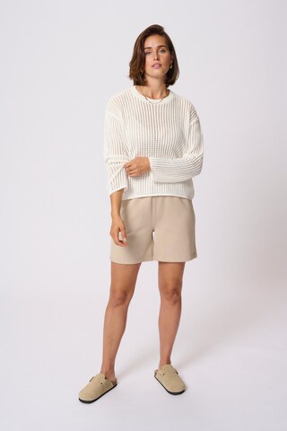 Pull-over 'KASolar' Kaffe en blanc