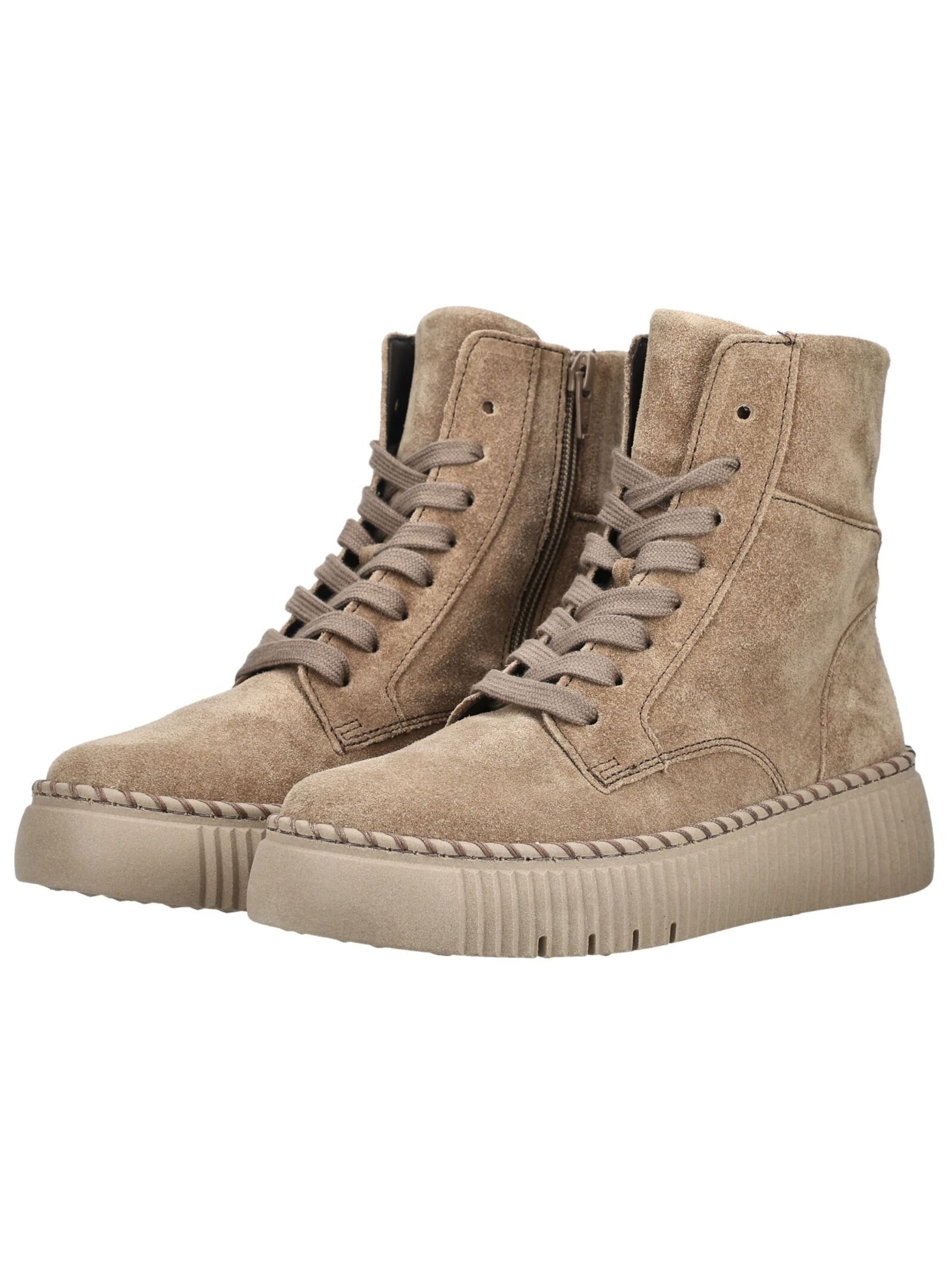 Stivaletto stringato di GABOR in beige