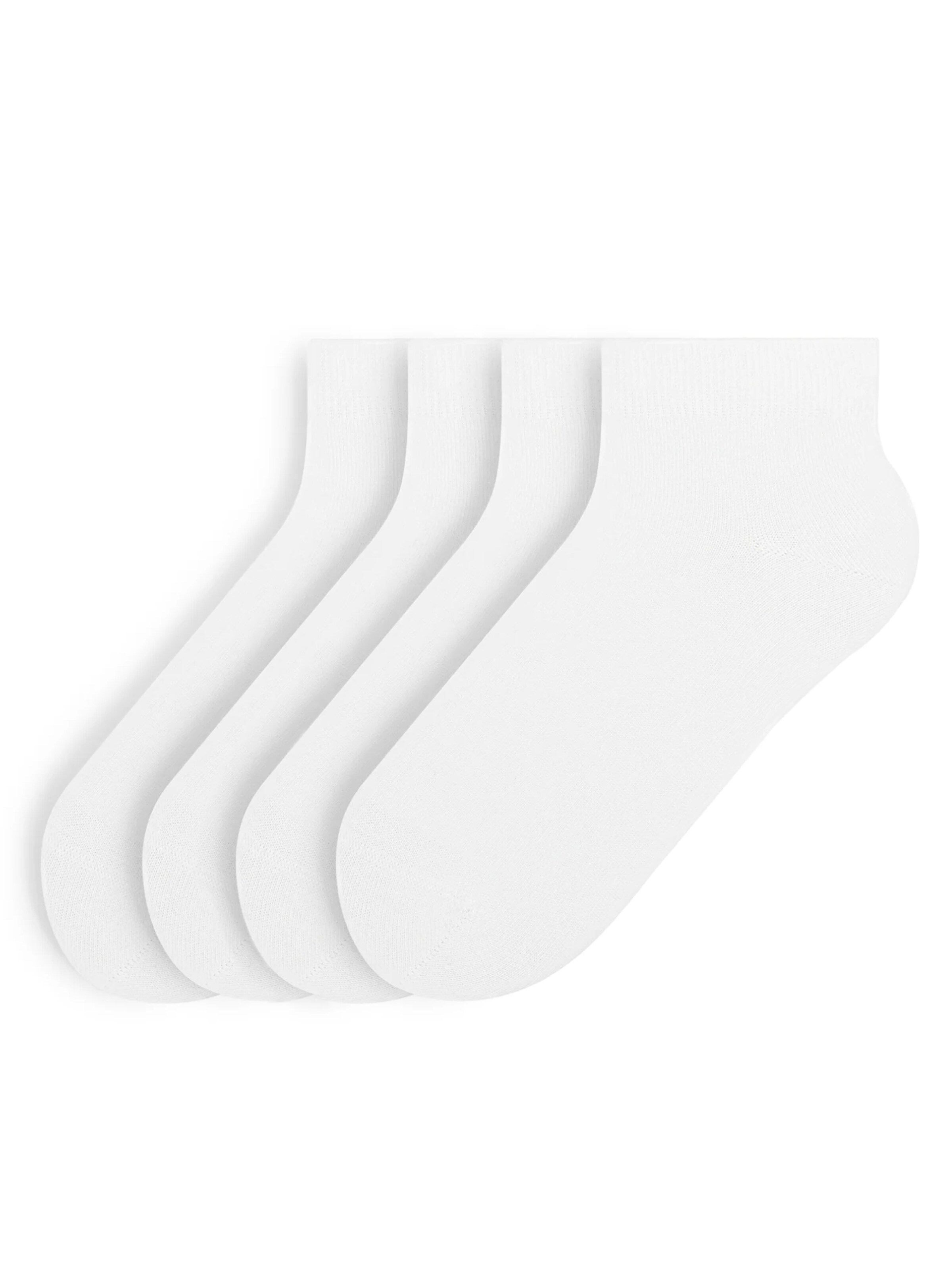 Von Jungfeld Socken 'Essentials'‌‌‌‌‌‌‌‌ in Weiß: Vorderseite