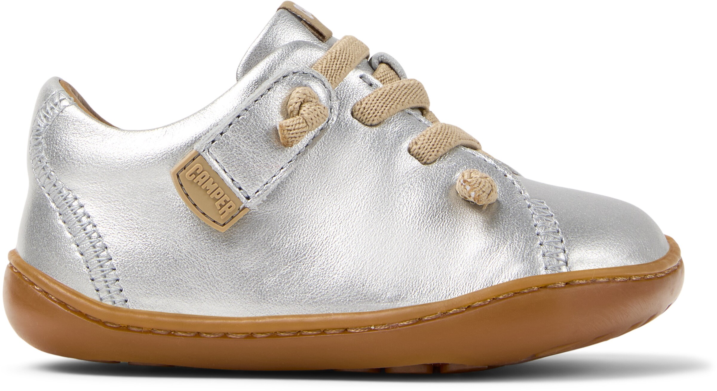CAMPER First-step shoe 'Peu Cami' in Silver