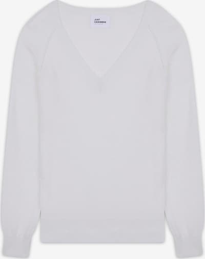 JUST CASHMERE Neulepaita 'Phoebe' värissä offwhite, Tuotenäkymä