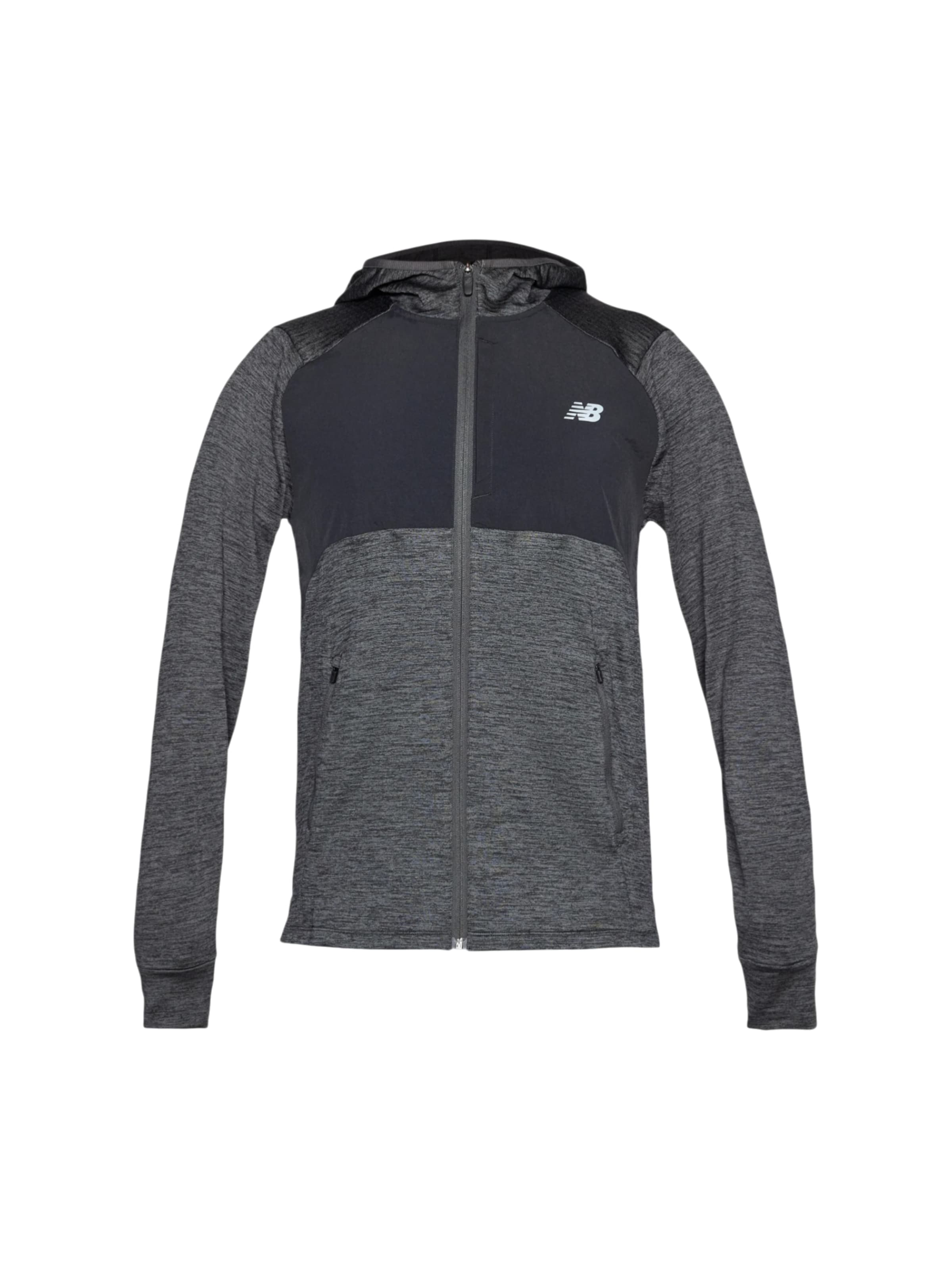 new balance Sudadera con cremallera en L en greige, Vista del producto