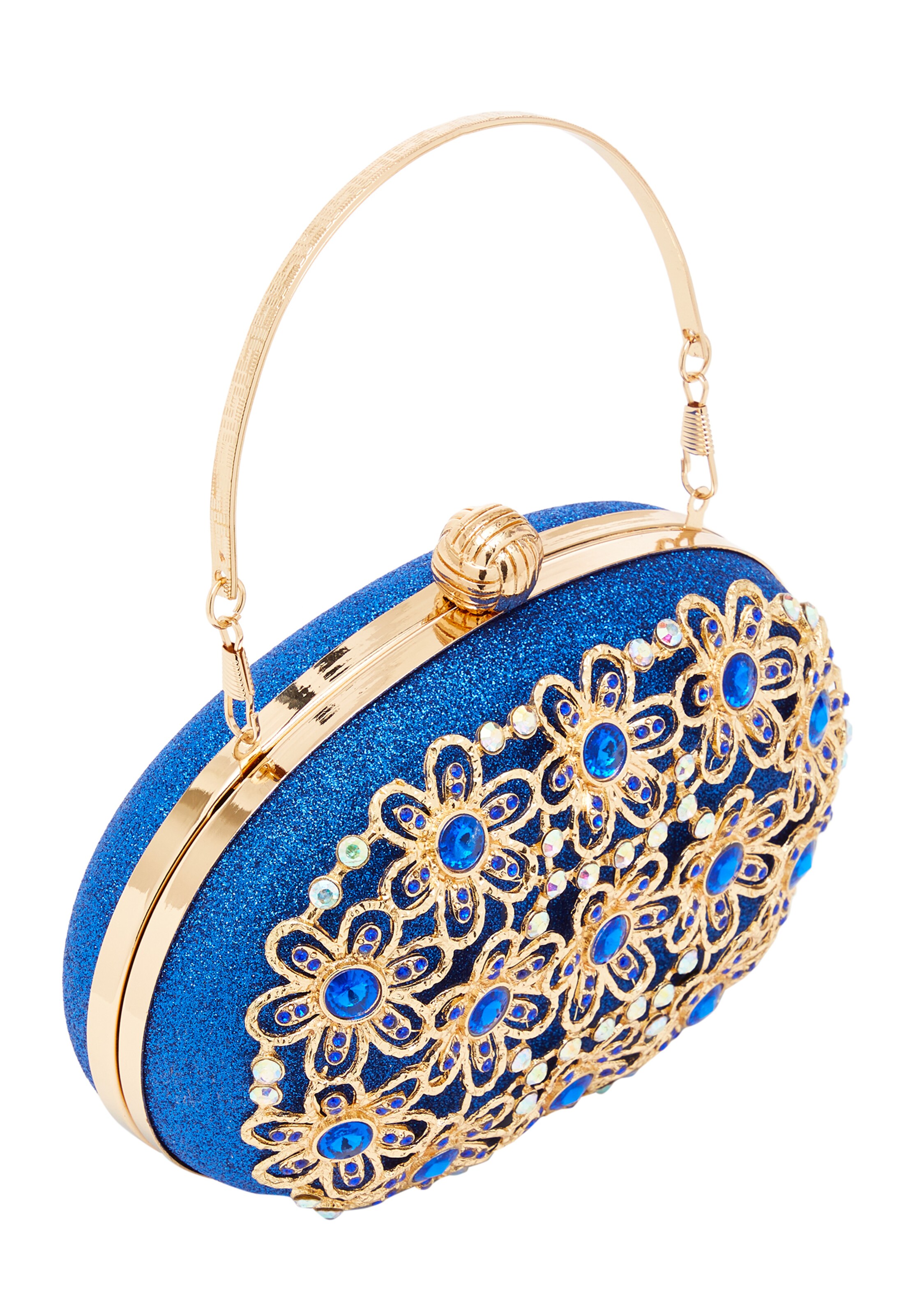 FELIPA Clutch in Blauw