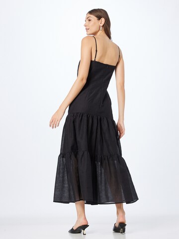 Robe 'LOKITA' Bardot en noir