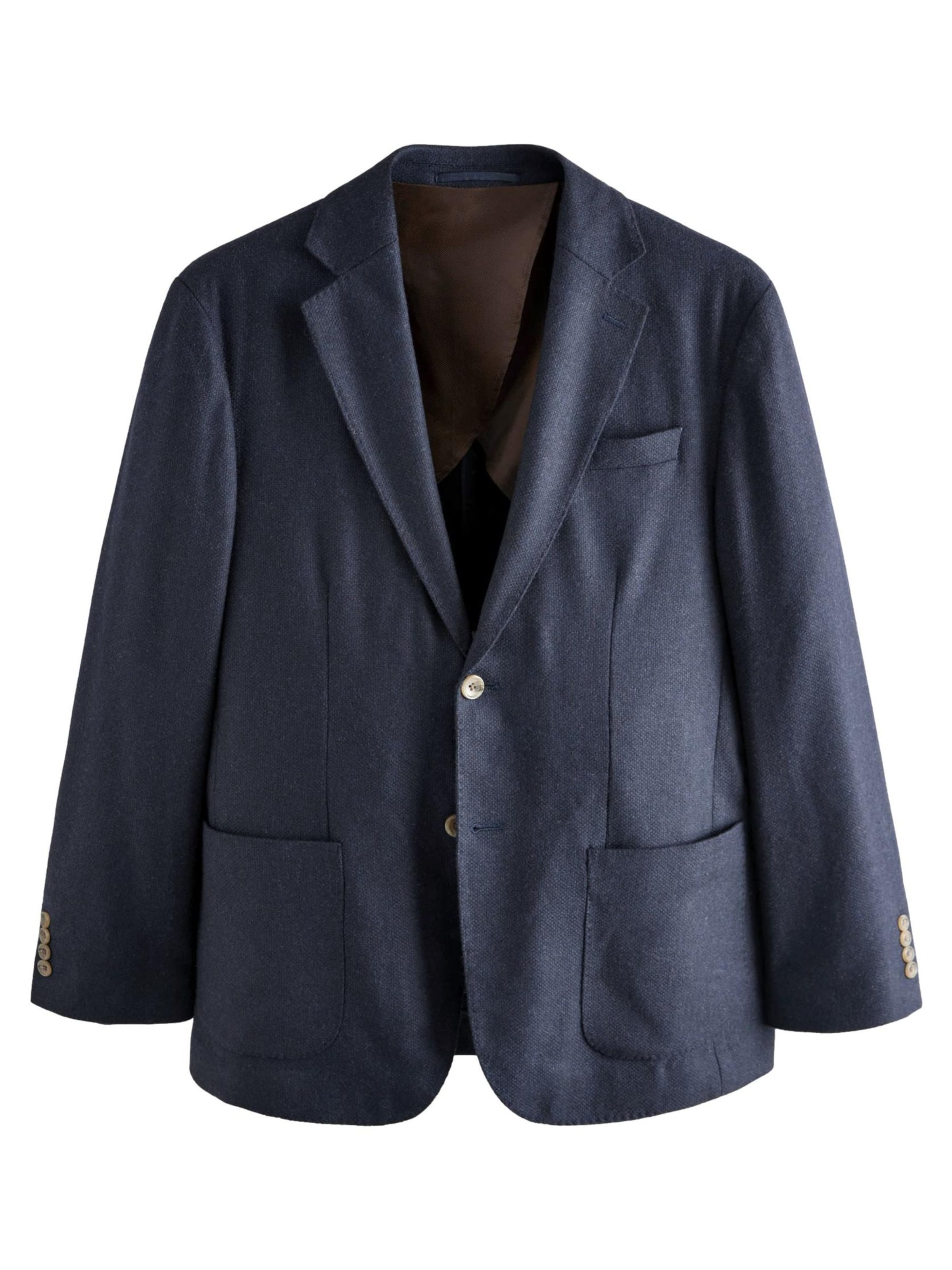 Coupe regular Veste de costume 'Nova Fides' Next en bleu : devant