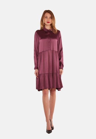 TOOche Shirt Dress in Red: front