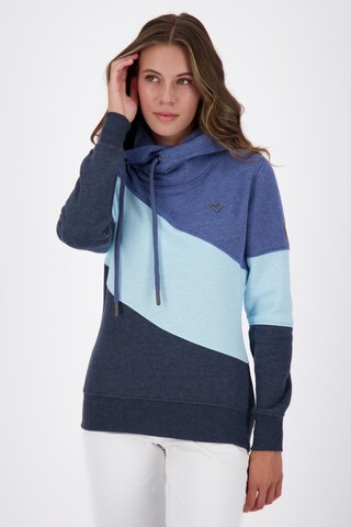 Alife and Kickin Sweatshirt 'StacyAK' in Blau: predná strana