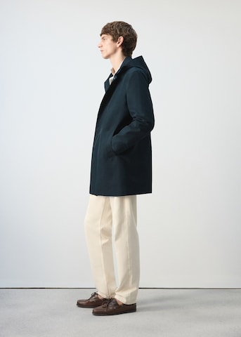 MANGO MAN Between-Seasons Parka 'Gale' in Blue