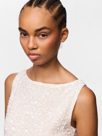 PIECES Top 'KAMMY' in White