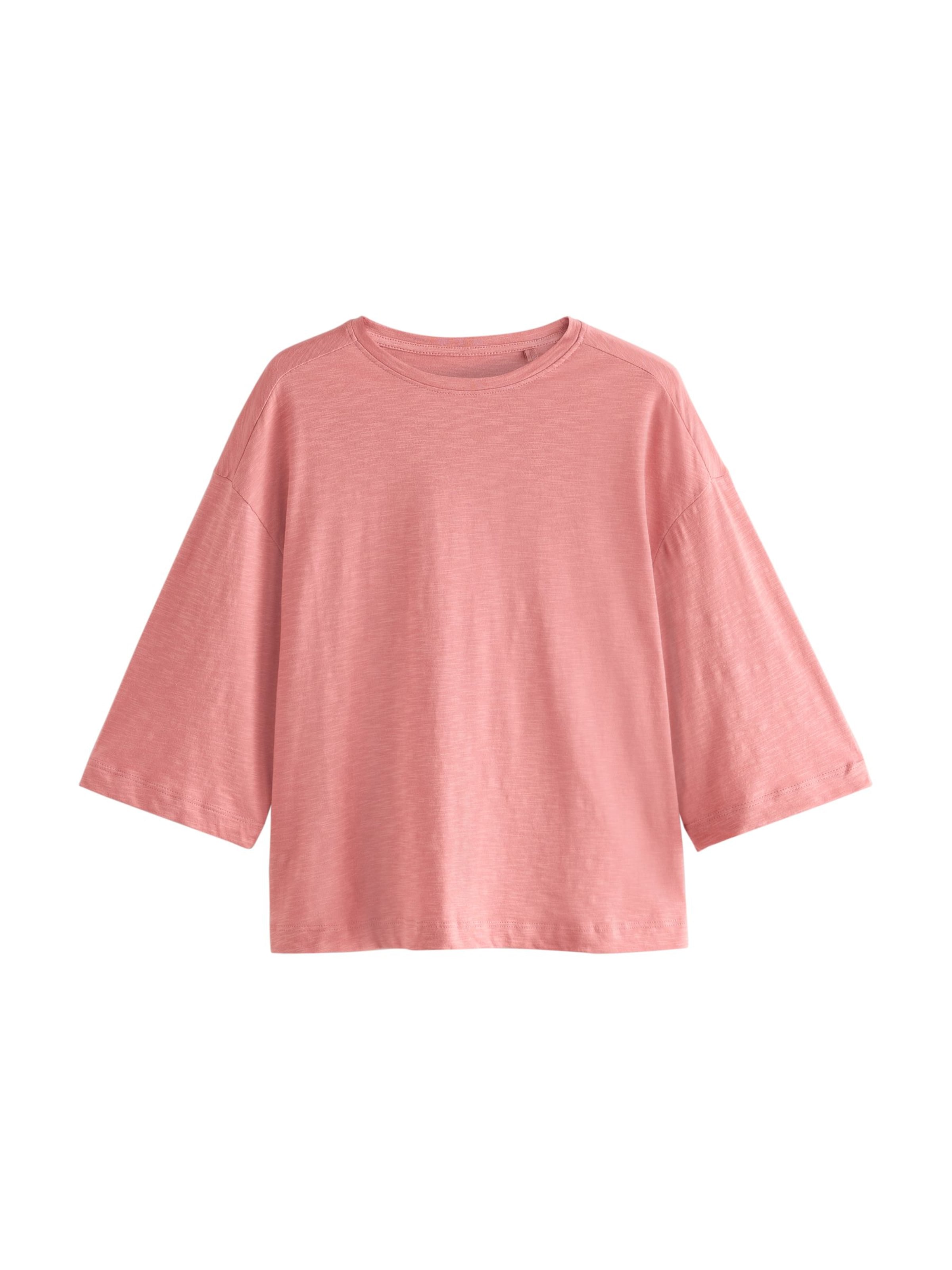 Next Shirt in Roze: voorkant